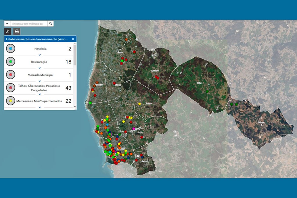 No Mapa do Comércio Local Encontra 250 Estabelecimentos